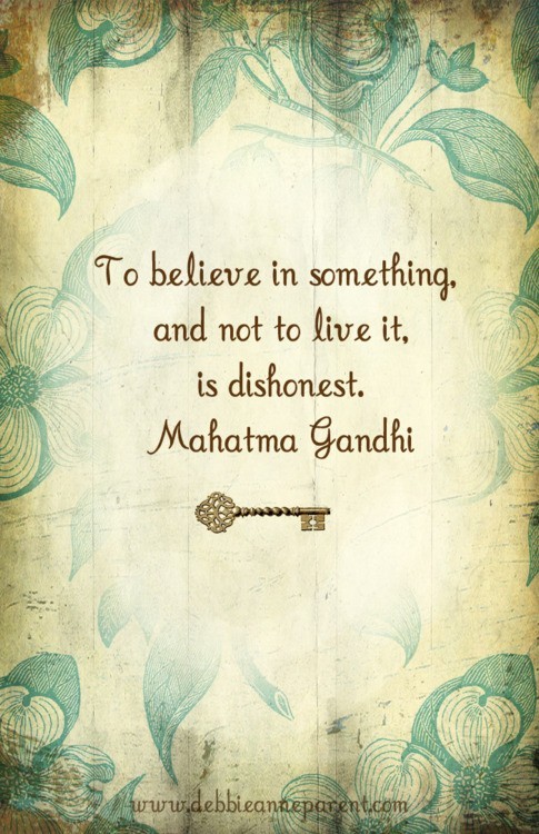 to believe something